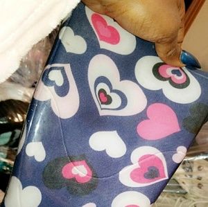 Heart shaped rain boots